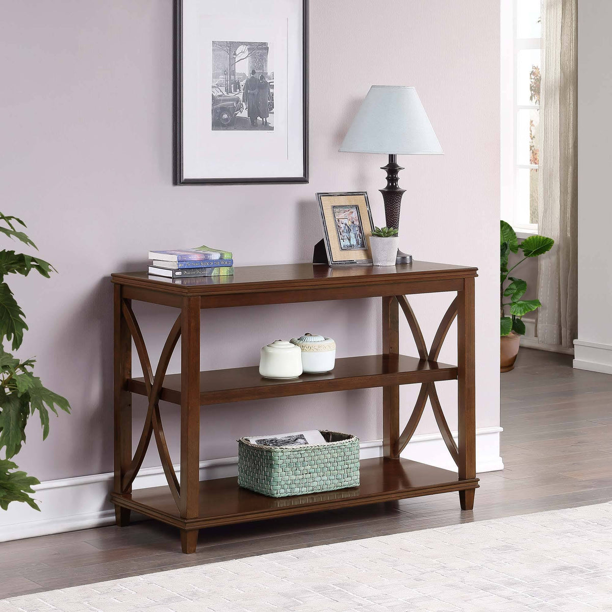 Espresso Console Table M3392