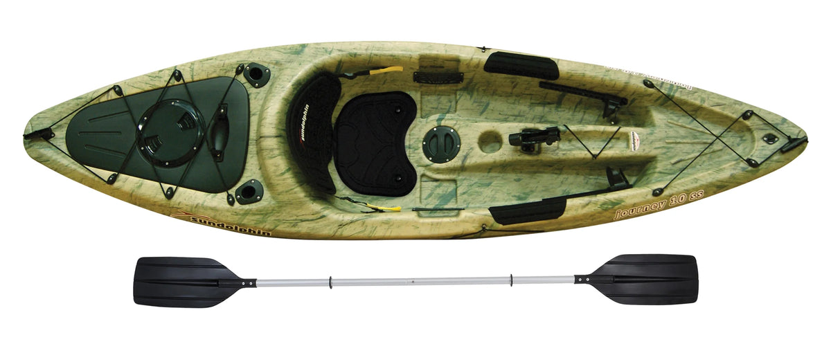 Grass Sit-on Angler Kayak, Paddle Included I913508