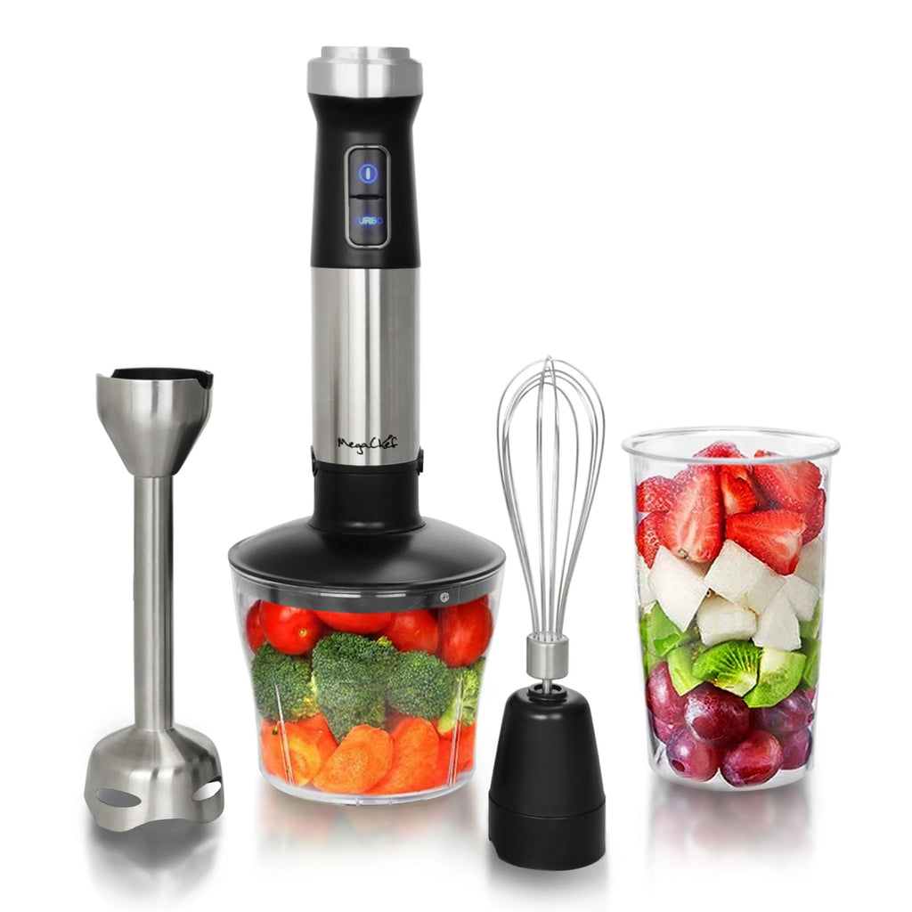 4 in 1 Immersion Hand Blender with Speed Control and Accessories A6279