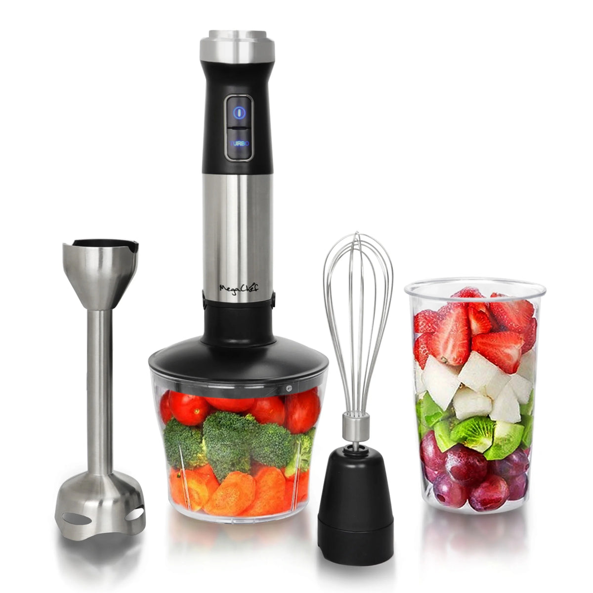 4 in 1 Immersion Hand Blender with Speed Control and Accessories A6279