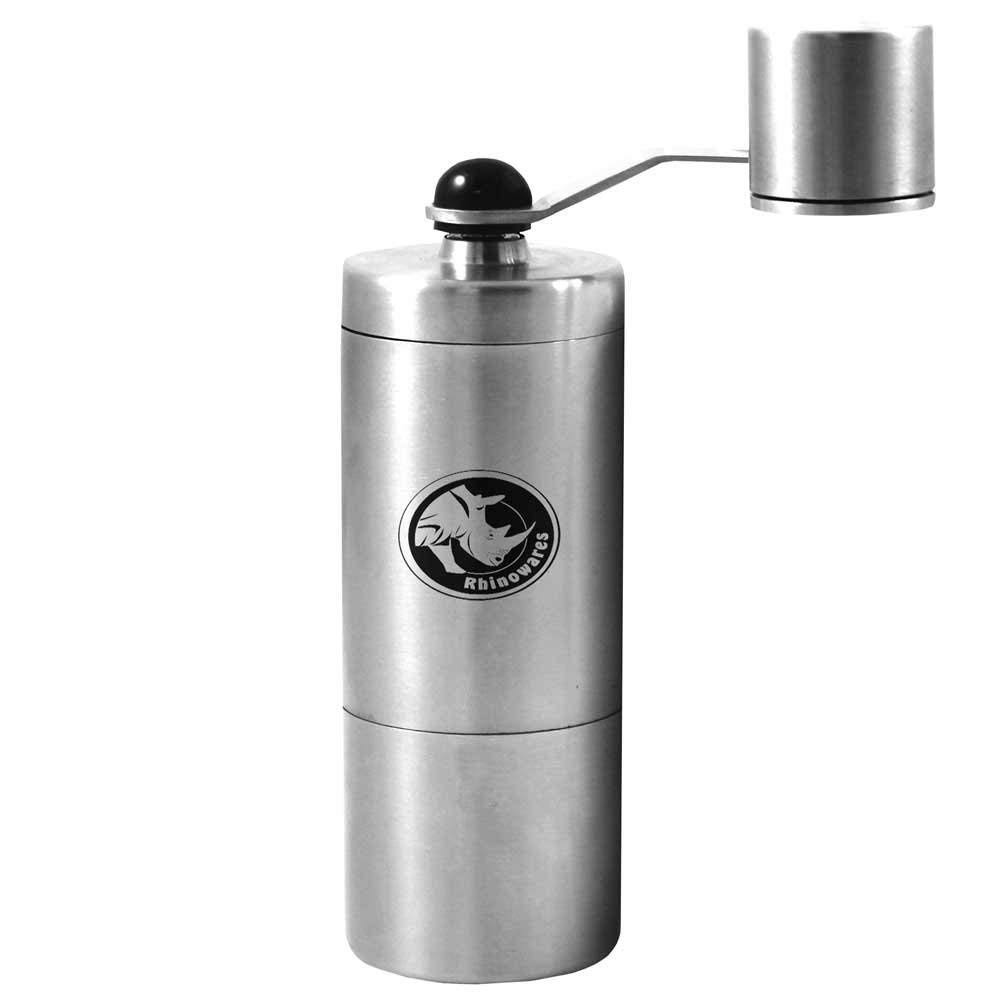 Compact Hand Grinder with Adaptor Stainless Steel L793