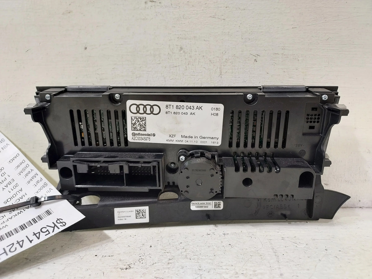 2009-2012 Audi Q5 A/C Heat Temperature Control Unit R466
