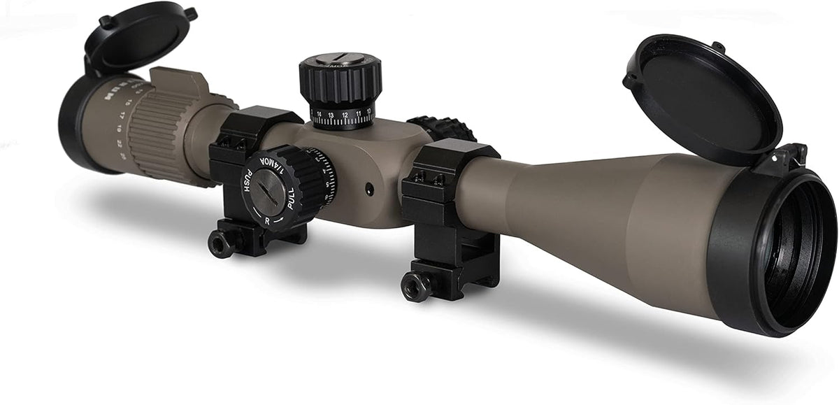 5-25x50 First Focal Plane Rifle Scope with Illuminated MOA Reticle E2596