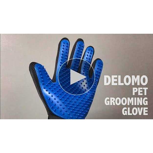 Pet Hair Remover Glove Grooming Glove Brush Deshedding Glove Z208