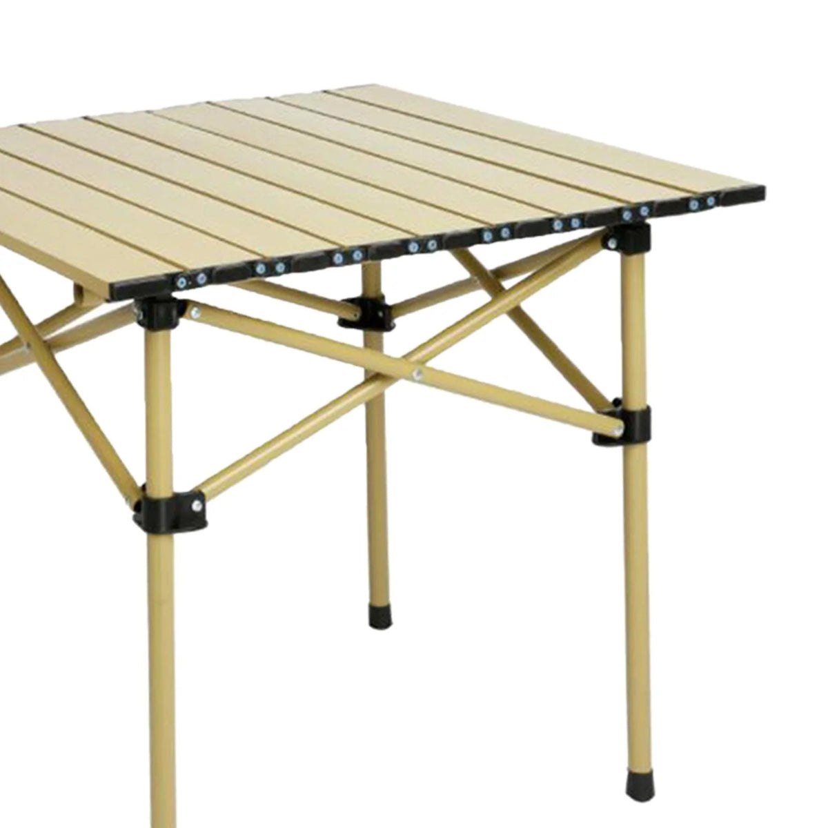 Camping Folding Table Chairs Set Steel Camp Table with 2 Stools Oxford Mat Chair P6049