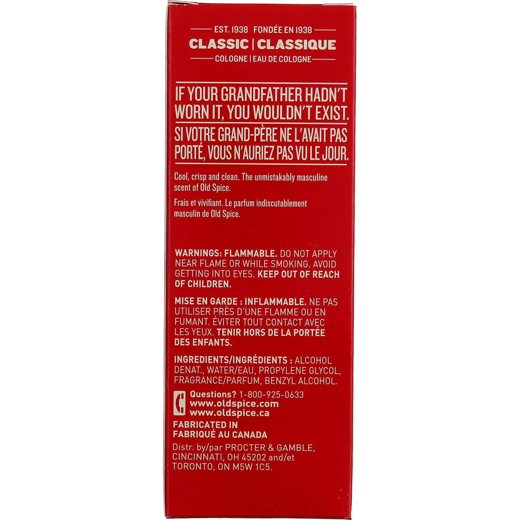 5 Pack 4.25 oz Cologne Spray G342