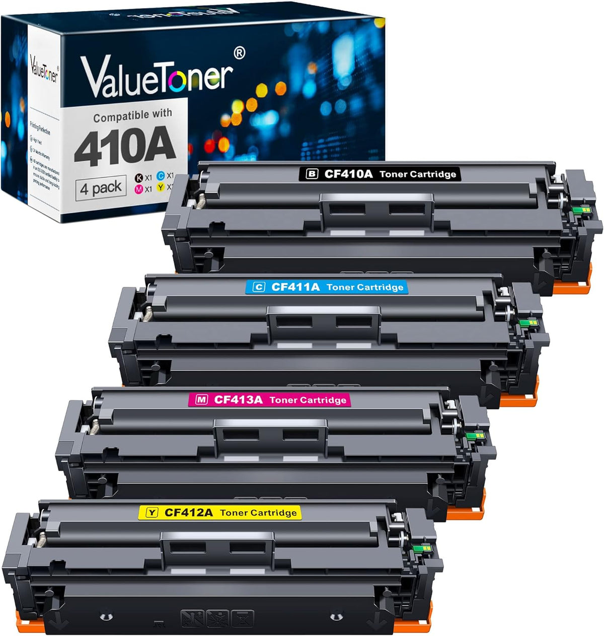 Compatible Toner Cartridges 1BK+1C+1M+1Y B3752