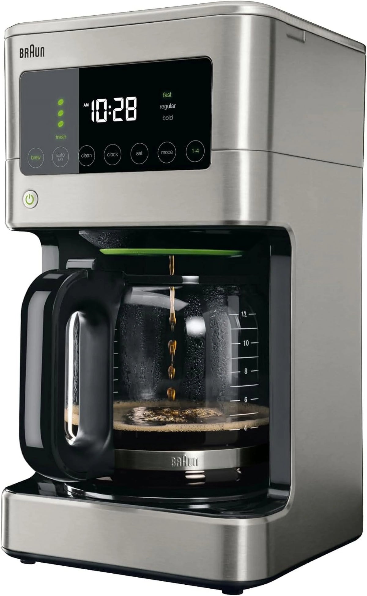 12-Cup Stainless Steel Drip Coffee Maker F5322