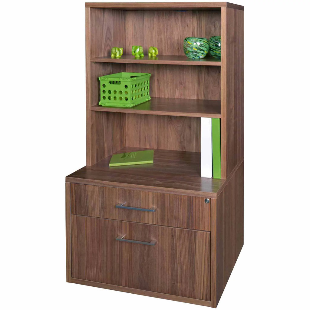 American Walnut Open Hutch A892589
