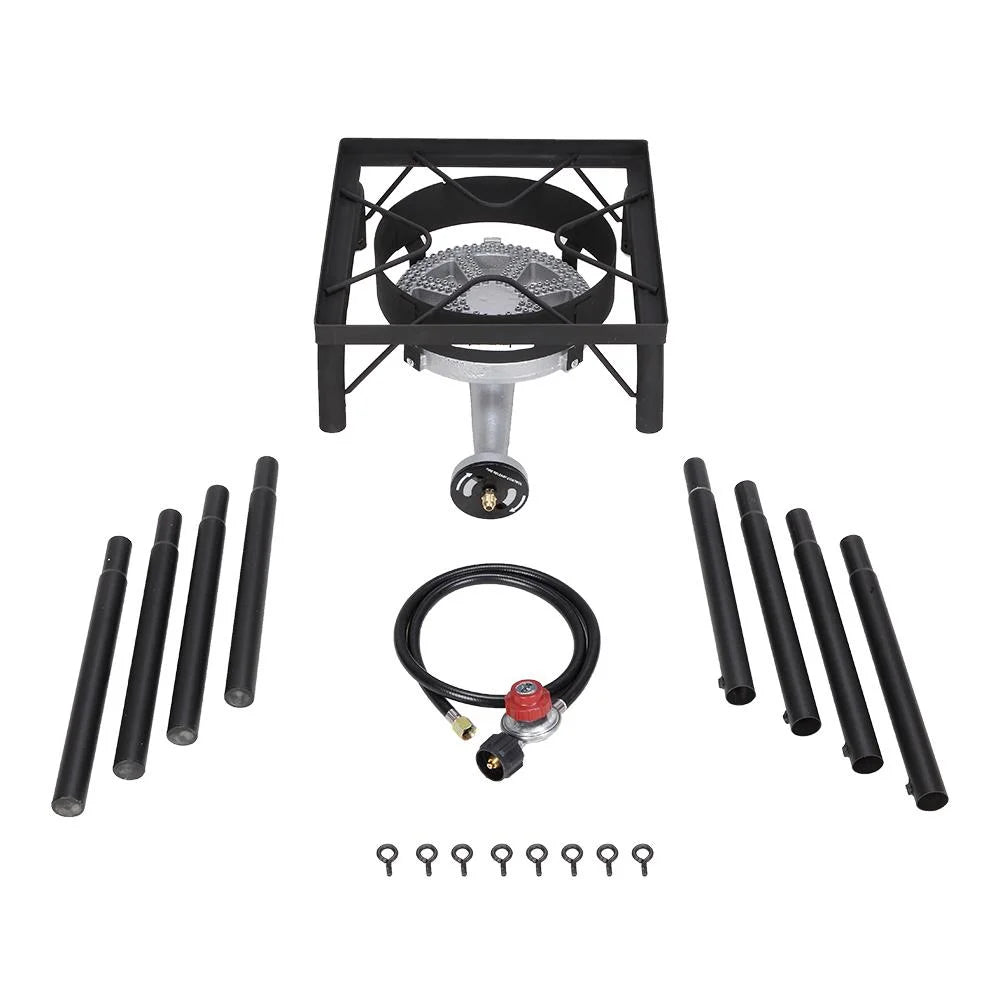 Propane Single Burner 200,000 BTU with Regulator, Cast Iron S57133