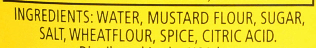 6 per Case Squeezy Mustard V5027