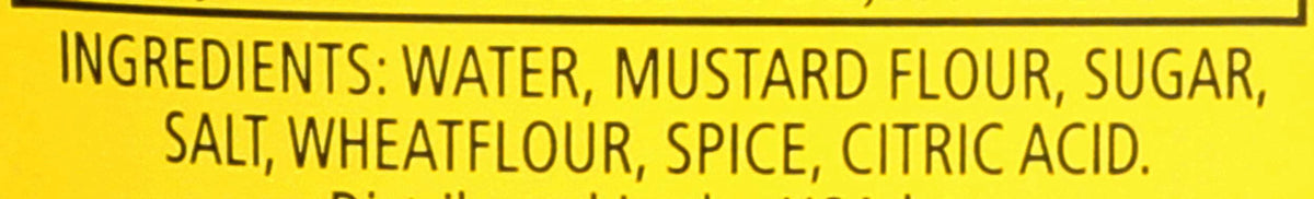6 per Case Squeezy Mustard V5027