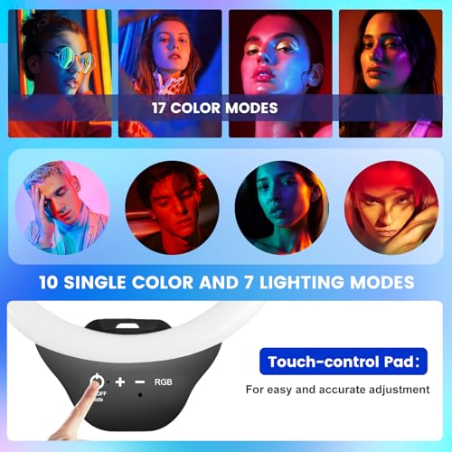 10'' Ring Light with 50'' Extendable Tripod Stand W324837