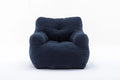 Soft Teddy Fabric Bean Bag Chair 39.4*39.4*27.6 Inches J4385