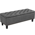 Modern Tufted Storage Bench T913815