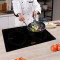 24 inch 2 Burners Ceramic Glass Electric Cooktop I2008