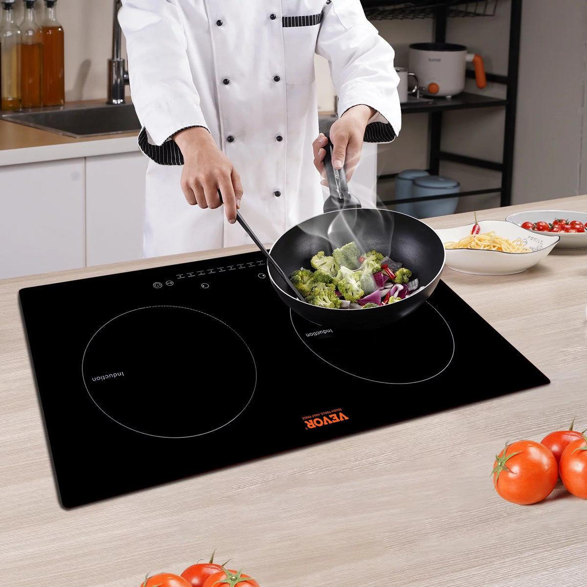 24 inch 2 Burners Ceramic Glass Electric Cooktop I2008