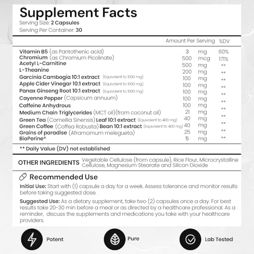 Thermogenic Fat Burner 60 Capsules G131