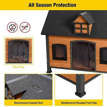 Wooden Dog House N70413