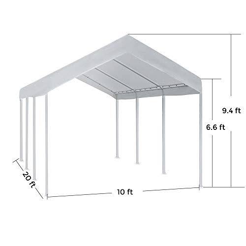 Heavy Duty Carport Car Canopy Garage Boat Shelter Z595963