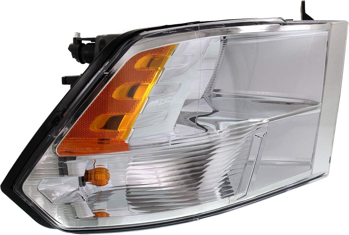 Chrome Halogen Headlight Assembly Passenger Side M40400