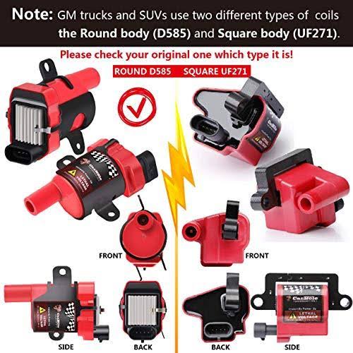 8 Pack Ignition Coil and 8mm Spark Plug Wires Set E30360