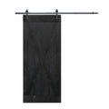 Knotty Pine Solid Wood Interior Barn Door Slab F10319