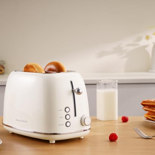 2 Slice Retro Stainless Steel Toaster with Extra Wide Slot T79087