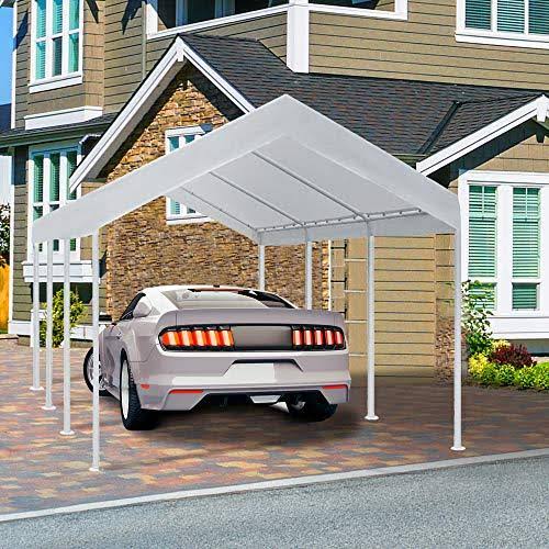 Heavy Duty Carport Car Canopy Garage Boat Shelter Z595963
