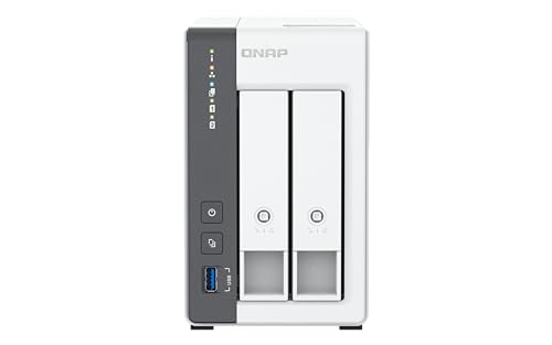 2-Bay 2.5GbE Desktop NAS with 4GB DDR4 RAM F298954