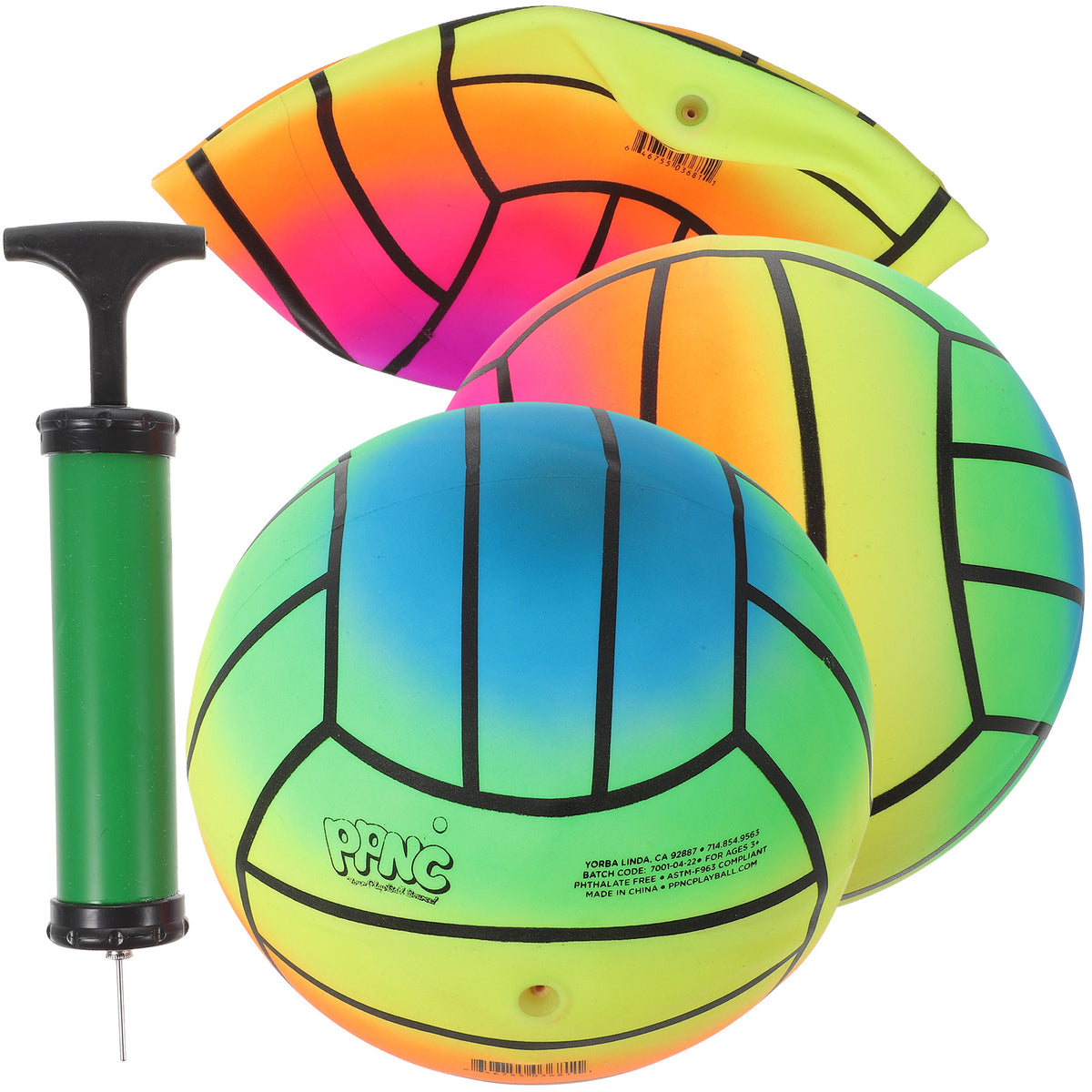4pcs Kids PVC Inflatable Ball Toy C799