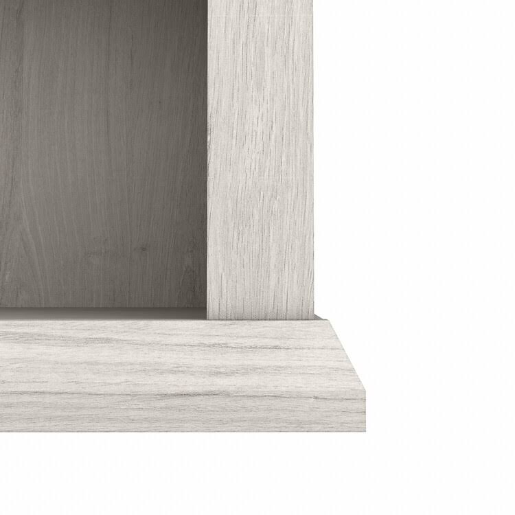 White Oak 5 Shelf Bookcase Set of 2 Q60593