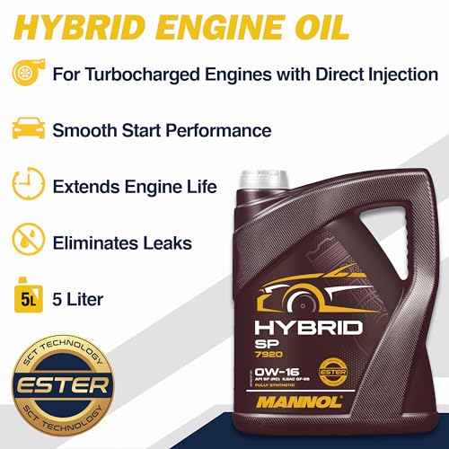 0W-16 Bi-Synthetic Motor Oil, 1L U2307