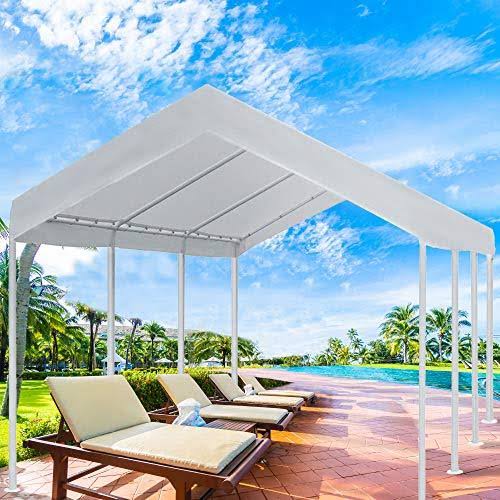 Heavy Duty Carport Car Canopy Garage Boat Shelter Z595963