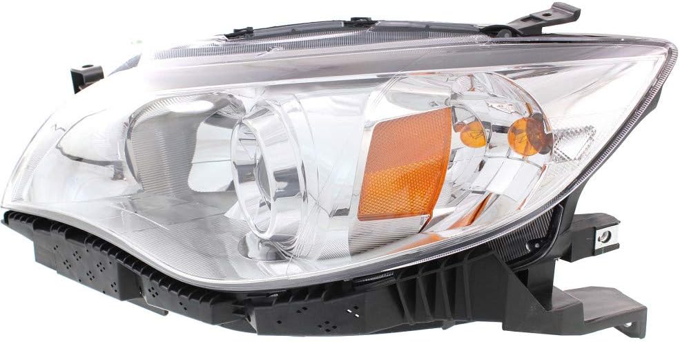 Headlight Assembly for Subaru Impreza WRX Sedan/Wagon 2012 2013 2014 Pair Halogen Y1190