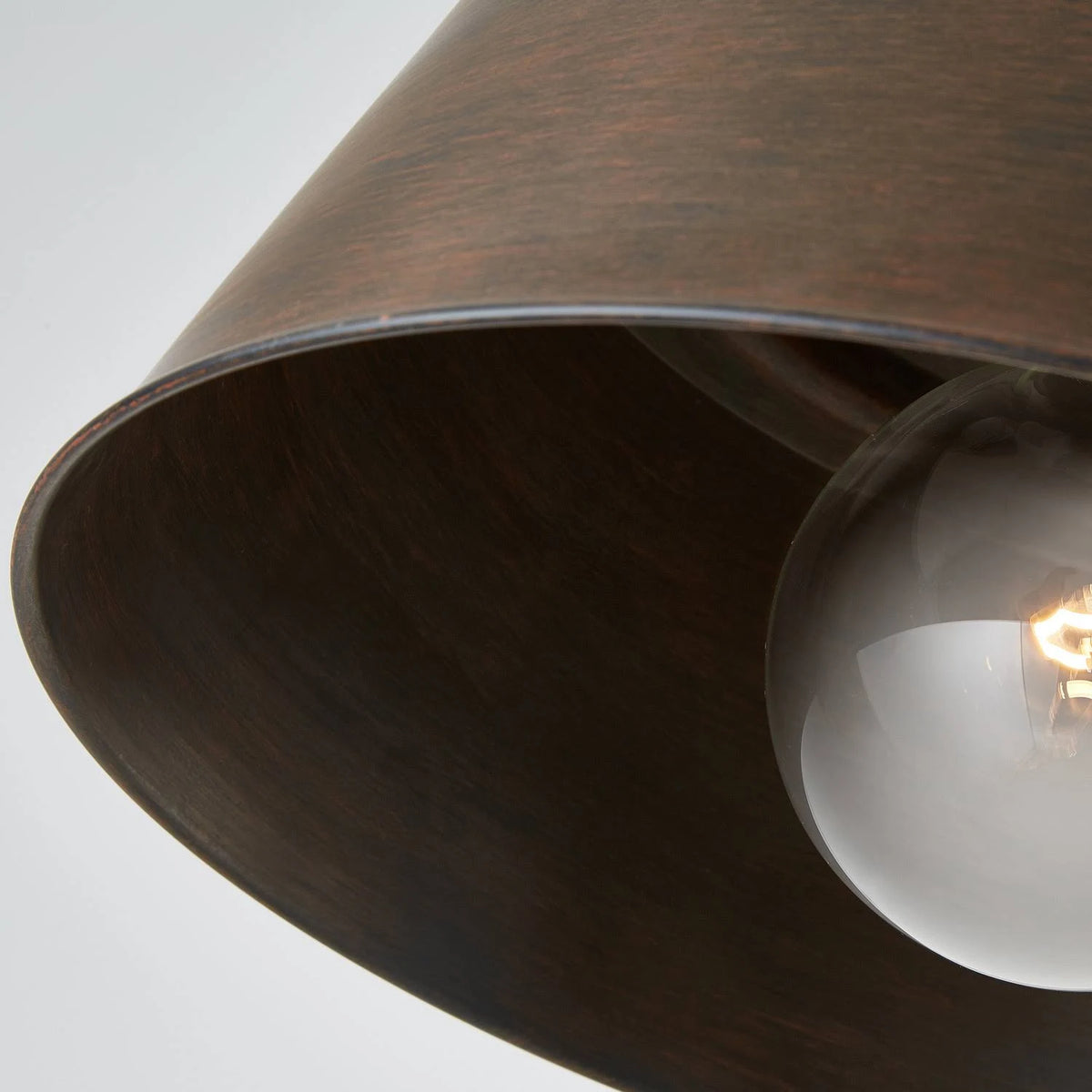 Semi Flush Mount Light, Nordic Grey J203