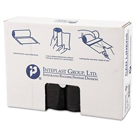 33 gal Black Commercial Can Liners 250/Carton Y6944