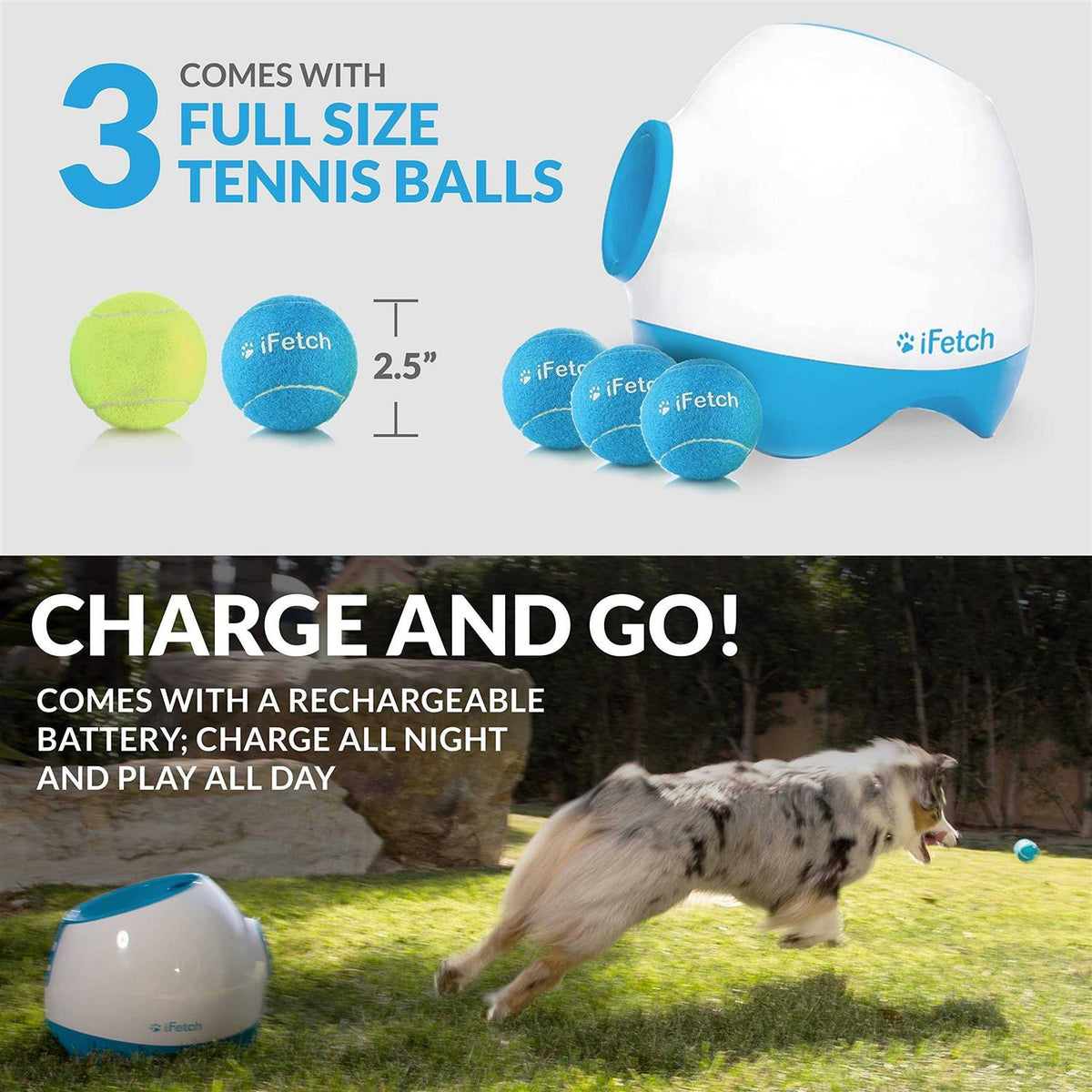 Interactive Ball Launcher Dog Toy H833