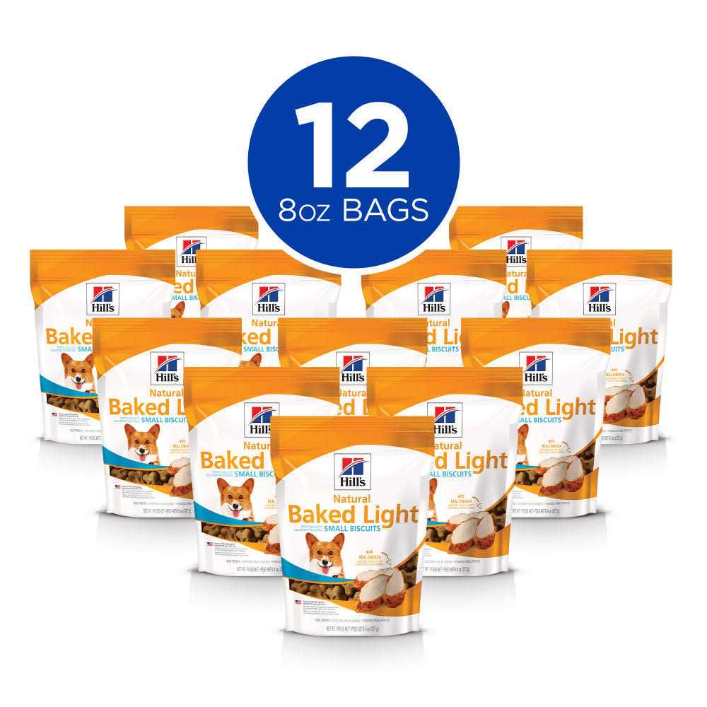 Natural Baked Light Biscuits with Real Chicken Dog Treats N330582