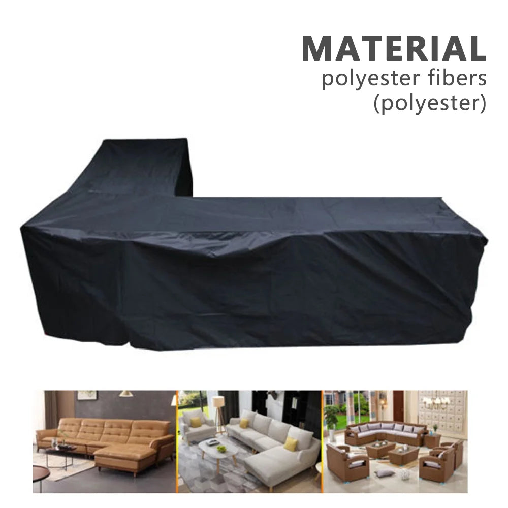 Patio Waterproof Outdoor Furniture Sofa Protector With Storage Bag W448959