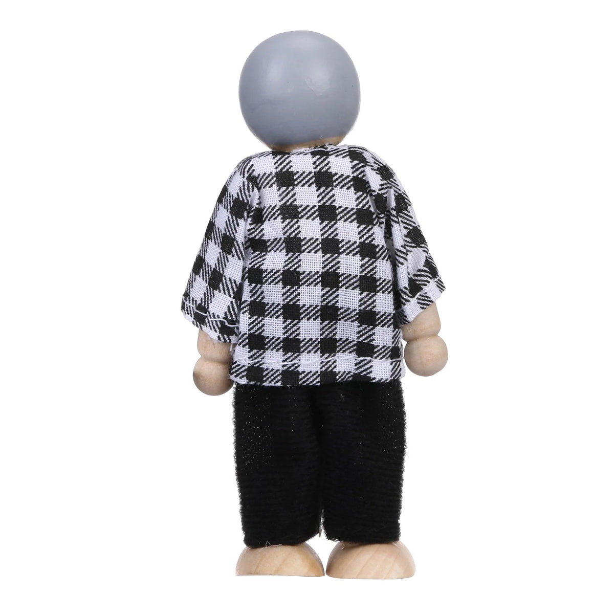 Wooden Dolls Family Playset Set of 6 I886