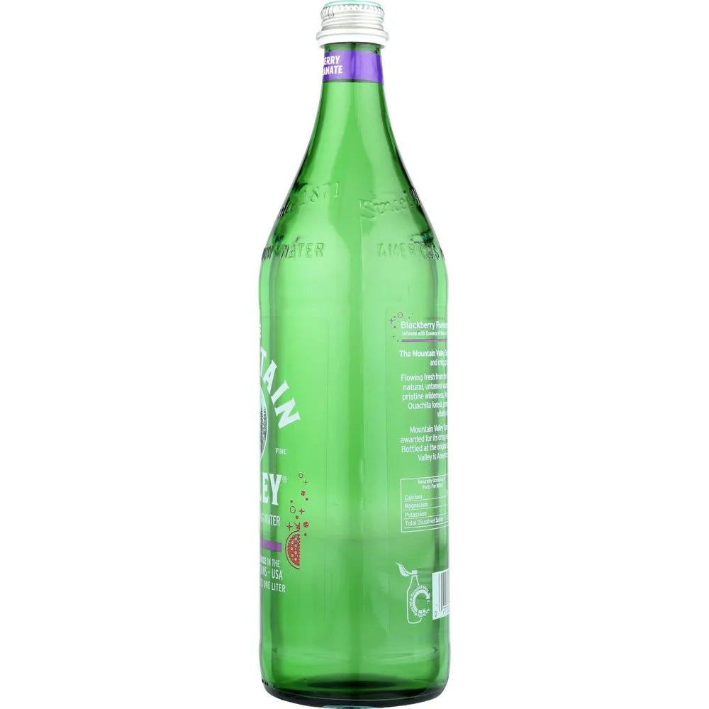 Blackberry Pomegranate Sparkling Water, 1 Liter, 12 per Case G155