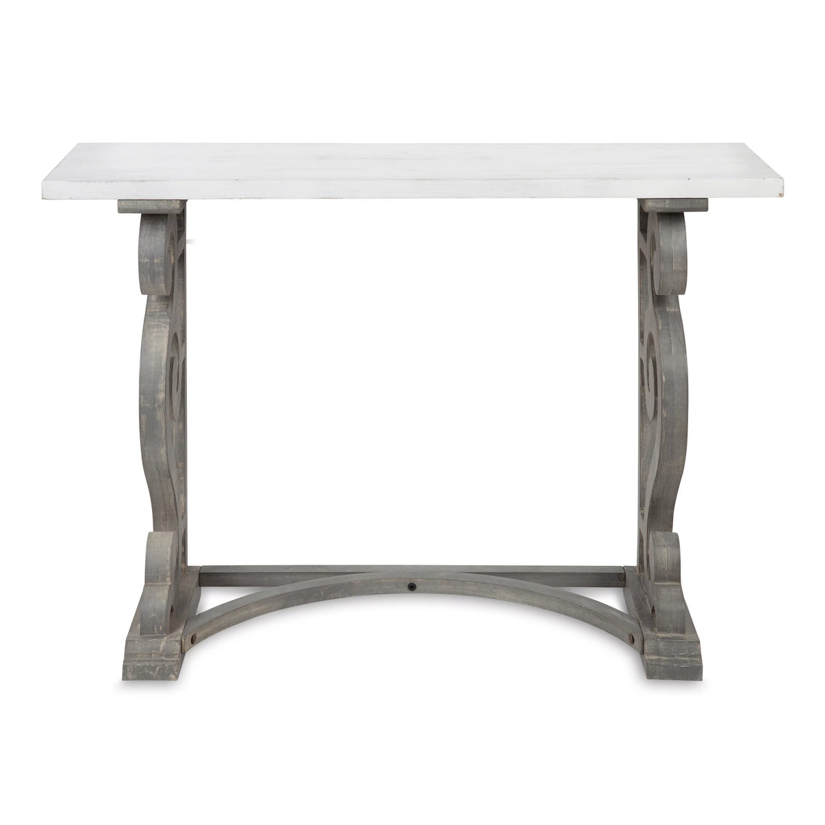 Solid Wood Farmhouse Console Table E760