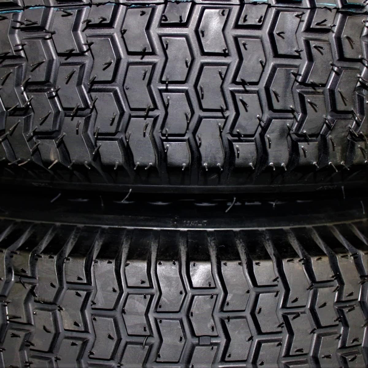 (Set of 2) 20x8.00-8 Lawn Mower Tires with Keyed Hub Wheel F5341