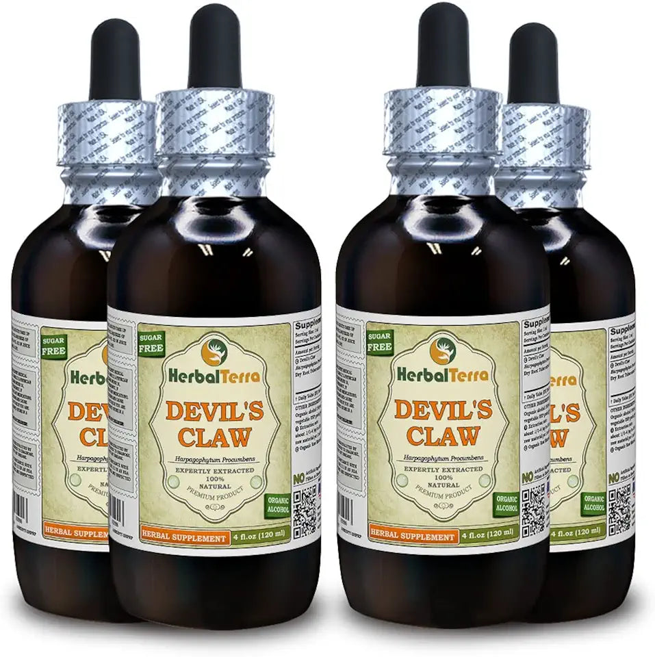 Organic Dried Root Liquid Extract 4x4 fl.oz N457610