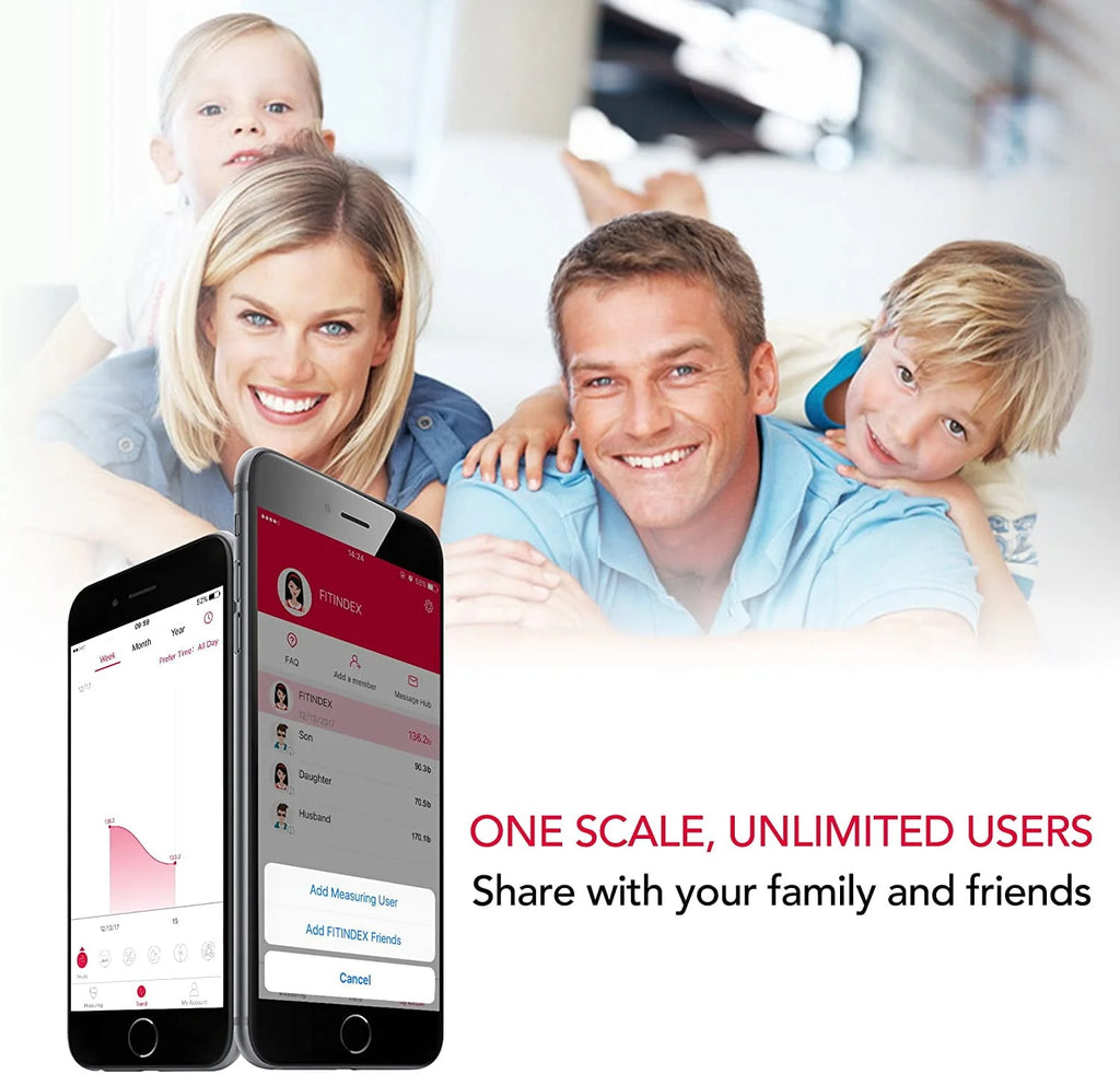 Bluetooth Body Fat Scale D2903