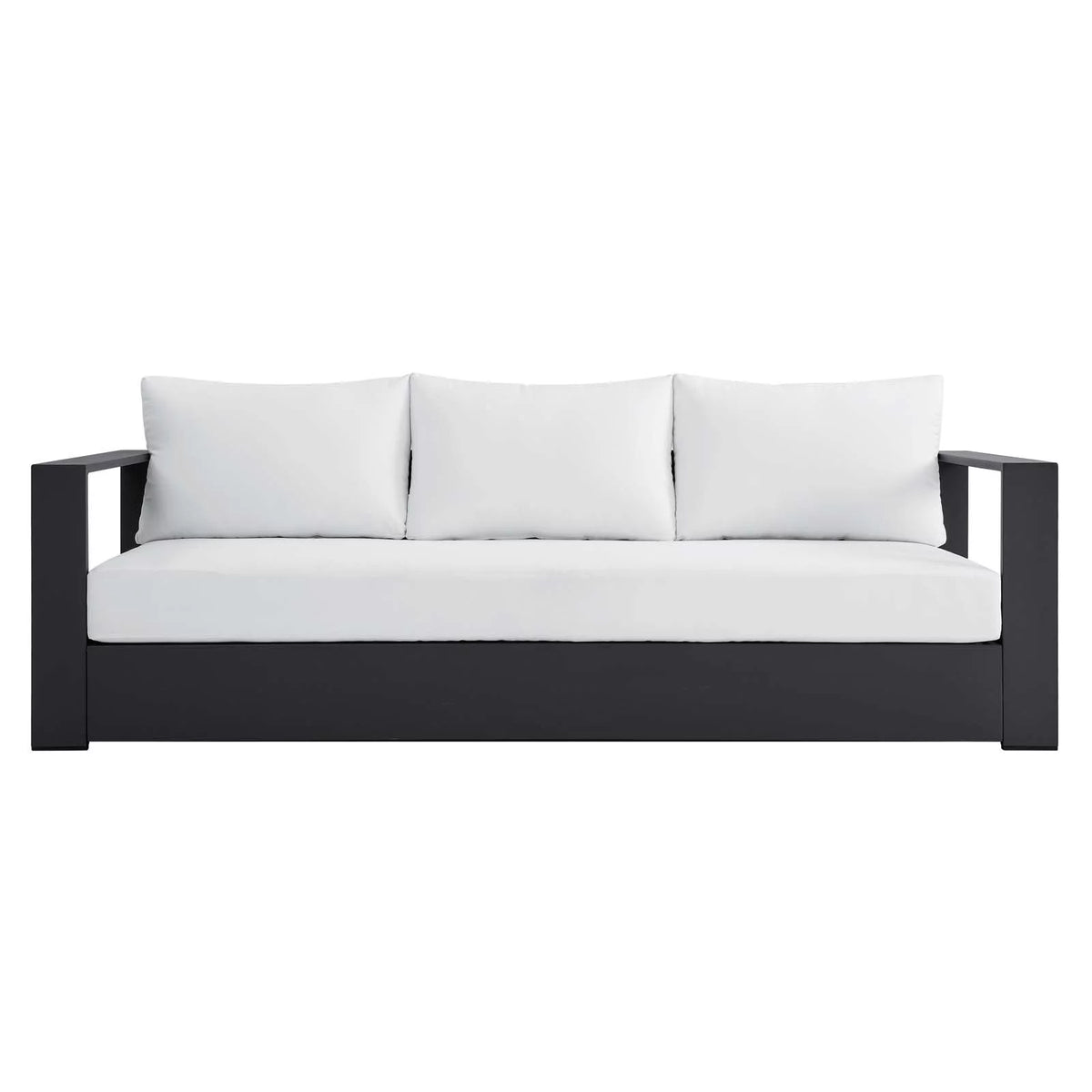 Gray White Aluminum Sofa O191331