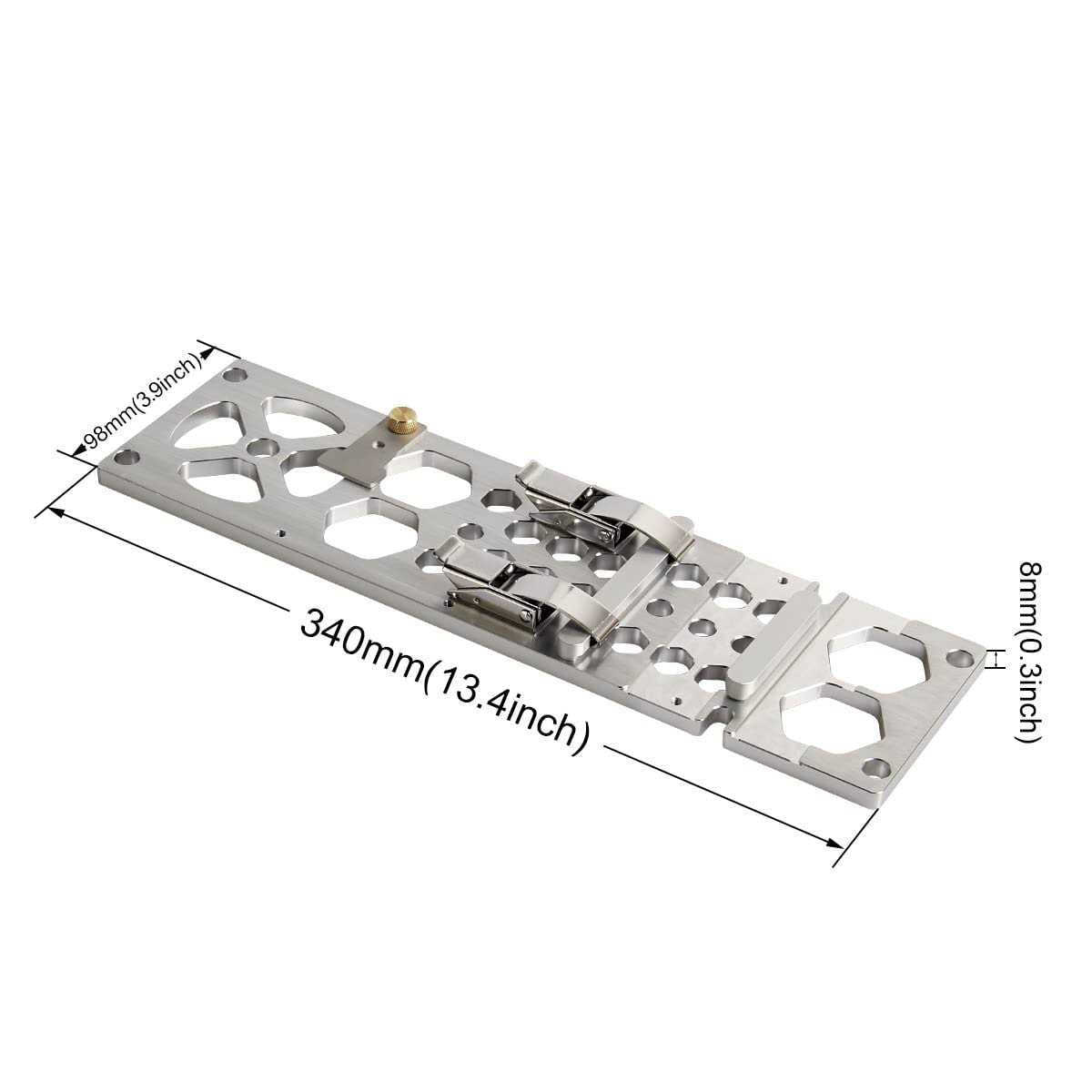 340mm Track Saw Square Right Angle Circular Saw Guide Rail Angle Stop Accessories R72321