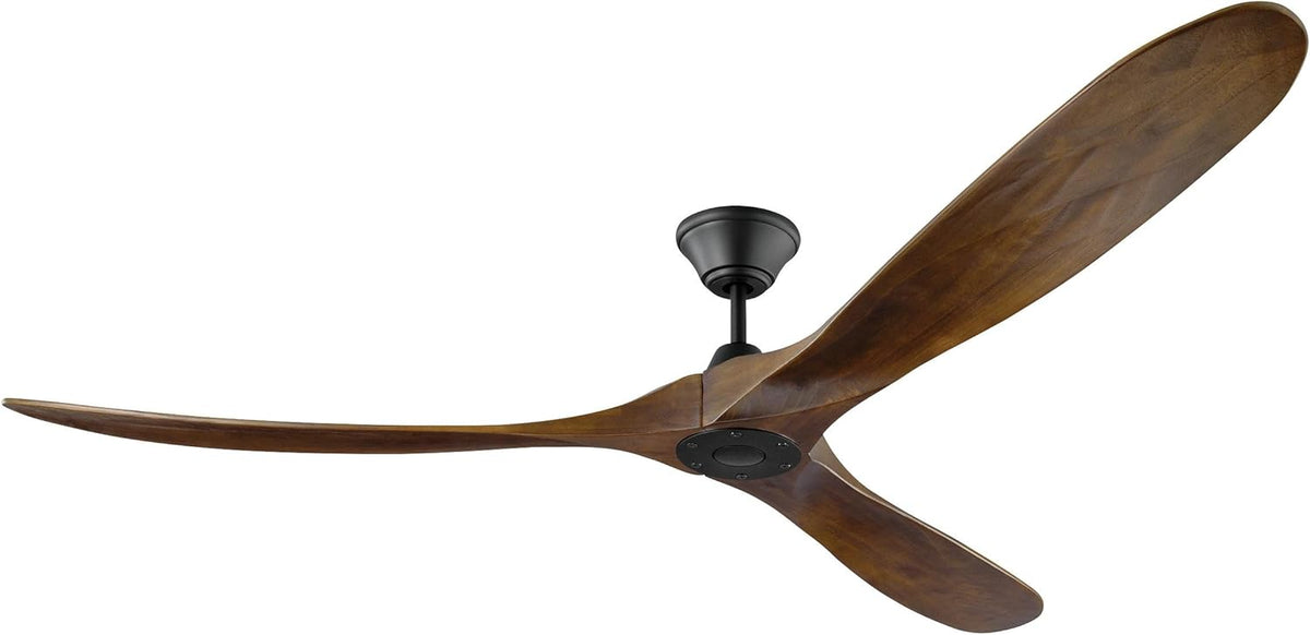 Matte Black Outdoor Ceiling Fan with Remote Control I247