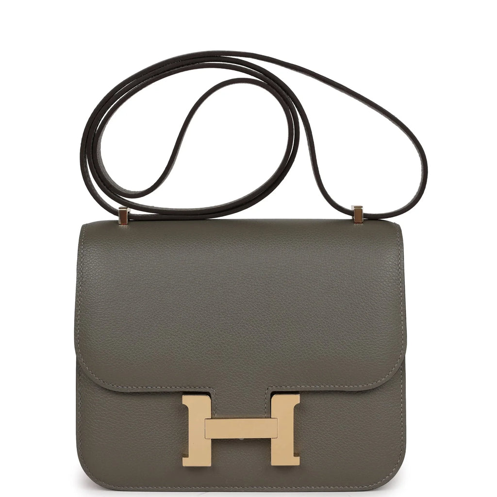 Gris Meyer Verso Evercolor Permabrass Hardware Bag D39482